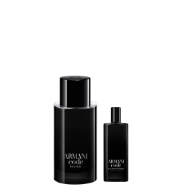 CODE PARFUM 75ML RECARGABLE + TRAVEL SIZE DE REGALO 