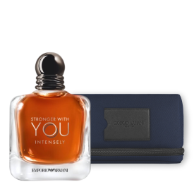 STRONGER WITH YOU INTENSELY FOR HIM EDP 100ML + POUCH DE REGALO 