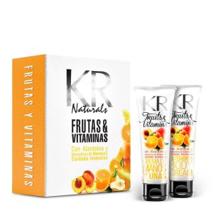 DUO FRUIT & VITAMINS CUIDADO INTENSIVO - CREMA CORPORAL & CREMA MANOS SET