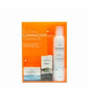 SET RUTINA ILUMINACION: SERUM C + FANGO TERMAL VOLCANICO + AGUA TERMAL