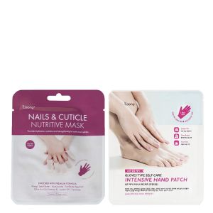 NAILS & CUTICLE NUTRITIVE MASK & INTENSIVE HAND PATCH MASK COMBO