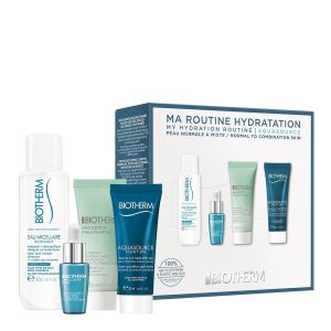 BIOSOURCE EAU MICELLAIRE 30ML & GEL & NIGHT MASK & SERUM SET