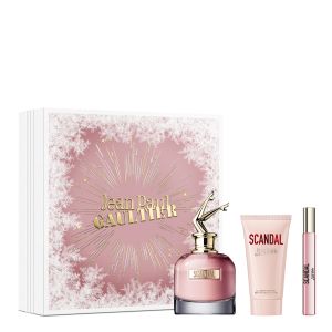 SCANDAL EDP 80ML & BODY LOTION 75ML & TRAVEL SIZE 10ML SET