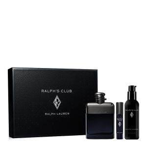 RALPH'S CLUB EDP 100ML & TRAVEL SIZE 10ML & AFTER SHAVE 75ML SET