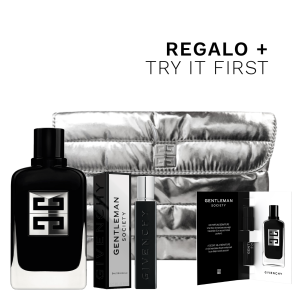 GENTLEMAN SOCIETY EDP 100ML + POUCH + 2 MUESTRAS + TRAVEL SIZE DE 12.5ML DE REGALO