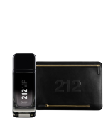 212 VIP BLACK MEN EDP 100ML  + POUCH DE REGALO 