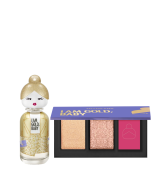 SISTERLAND GOLDEN VANILLA EDP 80ML + PALETA DE BLUSH E ILUMINADOR DE REGALO