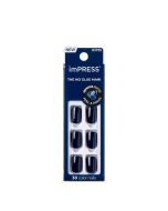 COLOR PRESS-ON NAILS 30 NAILS - NEVER TOO NAVY