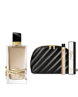 LIBRE FLOWERS AND FLAMES EDP 90ML+ POUCH + TRAVEL SIZE DE REGALO 