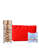 CERAMIDE CAPSULES VITAMIN C RADIANCE RENEWAL SERUM 60 UNIDADES +  POUCH + SAMPLING DE REGALO