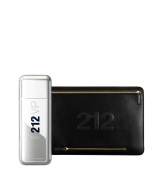 212 VIP MEN EDT 100ML + POUCH DE REGALO 