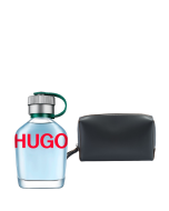 HUGO MAN EDT 200ML  + POUCH DE REGALO 