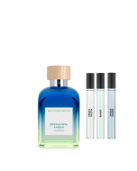 AGUA FRESCA DE BERGAMOTA AMBAR EDT 120ML EDICIÓN LIMITADA + TRES TRAVEL SIZE DE REGALO