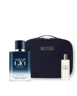 ACQUA DI GIO PROFONDO EDP 100ML RECARGABLE + POUCH + TRAVEL SIZE DE REGALO 