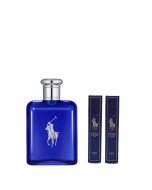 POLO BLUE EDP 125ML RECARGABLE + SET DE TRAVEL SIZE DE REGALO 