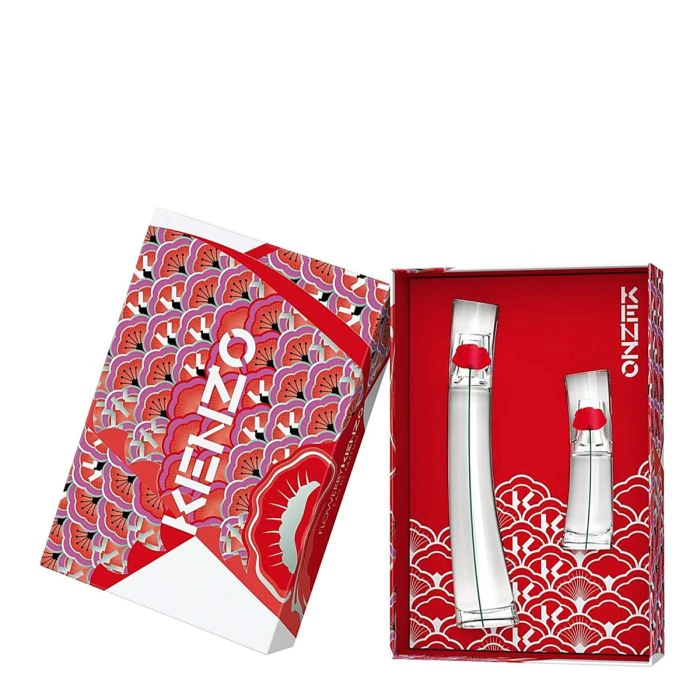 Kenzo flower shop rojo rosa