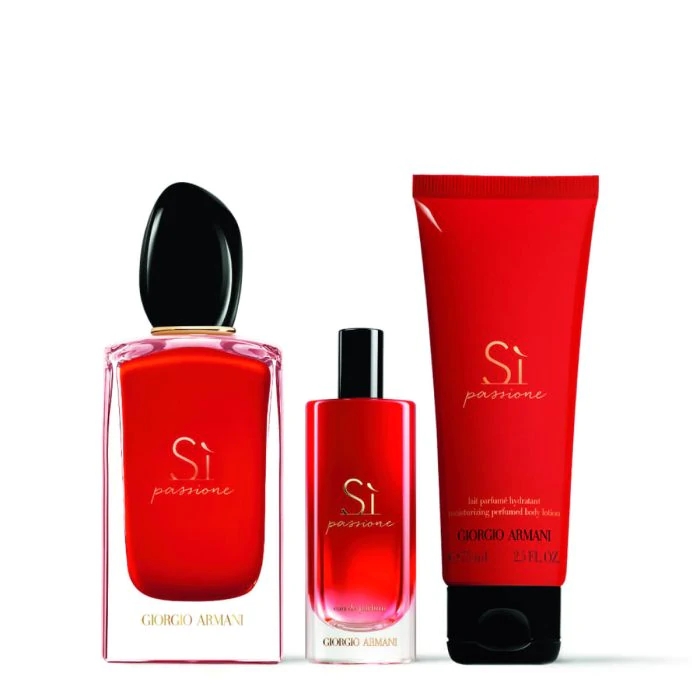 Armani women's perfume gift top set