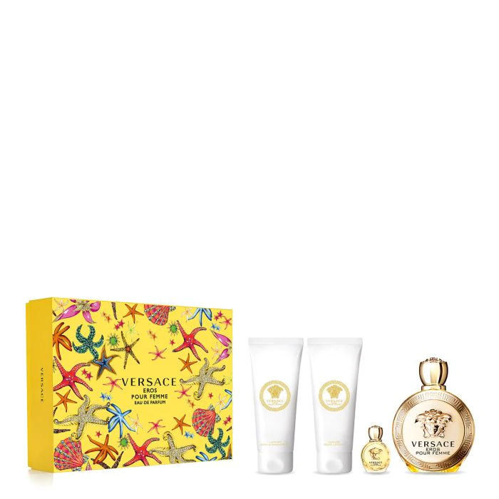 Parfumerie EROS POUR FEMME EDP 90ML BODY LOTION SHOWER GEL
