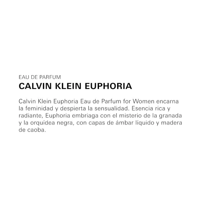 Eau de parfum calvin klein store euphoria